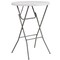 Emma and Oliver 2.6-Foot Round Plastic Bar Height Folding Table